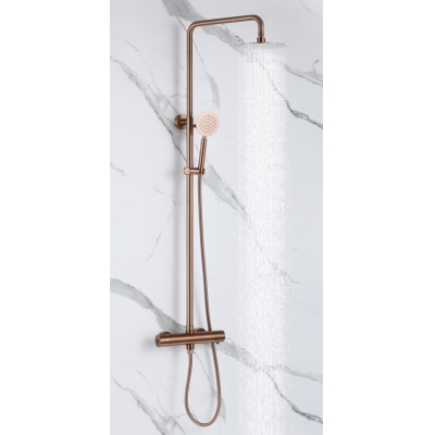 38℃ thermostat shower 304 staintess steel constant temperature shower